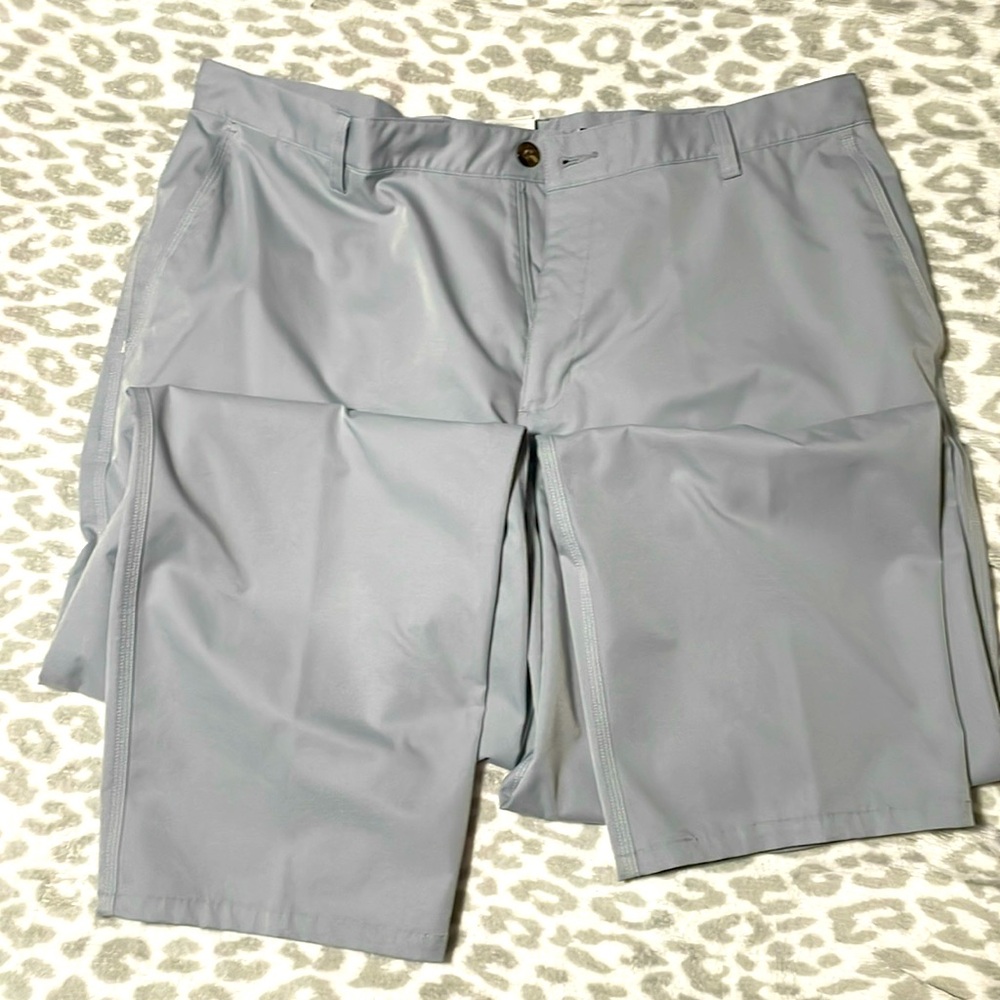 Grey Adidas golf pants size